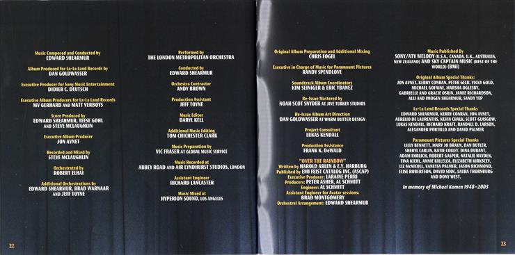Sky Captain and the World of Tomorrow Music From The Motion Picture LLLCD 1335 2004 - Booklet pg. 22-23.jpg