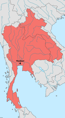 Laos - mapy - Thonburi_Kingdom_in_1778.png
